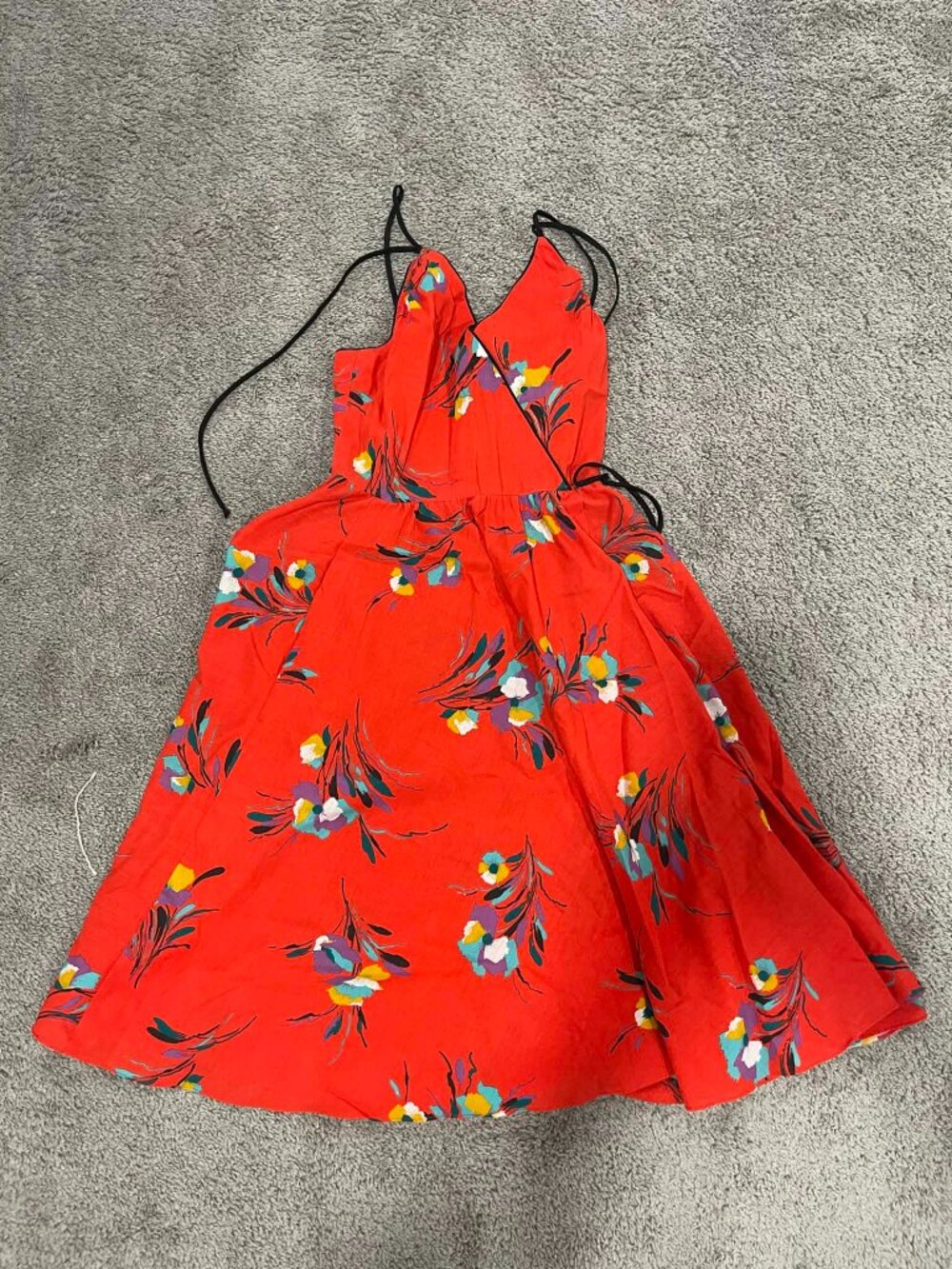 Vintage Tropical Mini Dress Sm/Md